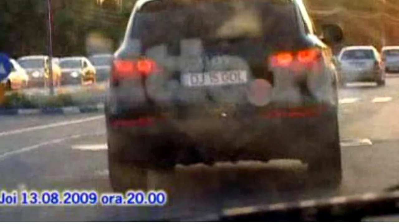 VIDEO** Răducanu, pericol public! După ce a gonit cu 205 Km/h, a fost prins a doua oară fără permis!