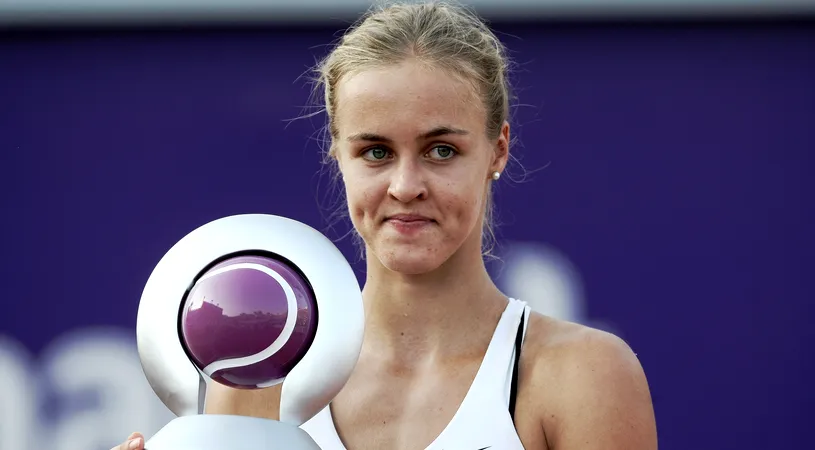 BRD Bucharest Open, al doilea trofeu al carierei pentru Karolina Schmiedlova: 