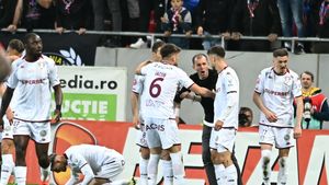 Scandal monstru în vestiar, între Bogdan Lobonț și un fotbalist străin, la pauza meciului CFR - Rapid! Jucătorul a ripostat și totul a degenerat: ce a făcut antrenorul când l-a auzit că țipă la el