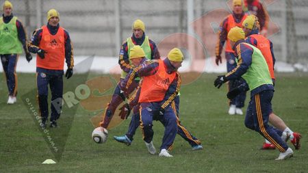 FOTO** Antrenamentul naționalei U 23! B. Stancu ratează amicalul cu Italia!