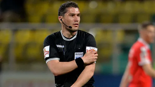 Istvan Kovacs va arbitra meciul Gaz Metan – Dinamo