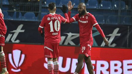 Eroul Hakim Abdallah, reacție temperată după ce a dat două goluri în Unirea Slobozia - Dinamo 1-3