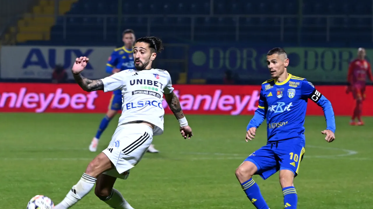 Unirea Slobozia – FC Botoșani 1-0, în a 15-a etapă din Superliga. Moldovenii rămân pe ultima poziție