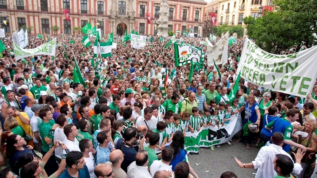 Vânzarea clubului Betis Sevilla, blocată printr-o hotărâre judecătorească