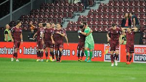 Mai greu cu Gazul, decât cu Steaua. CFR a remizat cu echipa lui Pustai, scor 1-1. Llullaku, greu e de oprit