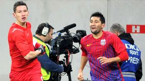 Florin și Mihai Costea, adversari într-un amical. Echipa fratelui mai mic s-a impus de o manieră categorică