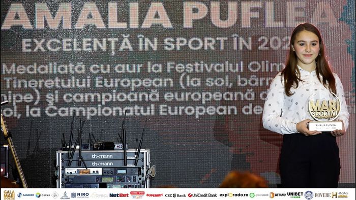 Discursul Amaliei Puflea care a emoționat întreaga sală la Gala Mari Sportivi! "Cea mai frumoasă poveste a sportului românesc va învinge. Hai România" | VIDEO