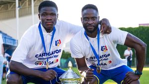 Gueye Mansour nu a uitat nici de Poli Timișoara, nici de Marian Iancu: ”N-am mai vorbit demult cu Tati!”