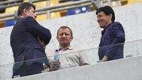 Generația de Aur reloaded. Dorinel Munteanu, invitatul surpriză al lui Gică Hagi și Gică Popescu în loja Farului la meciul cu Dinamo