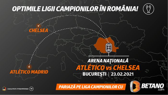 Pe Betano ai primăvara Ligii Campionilor în România!