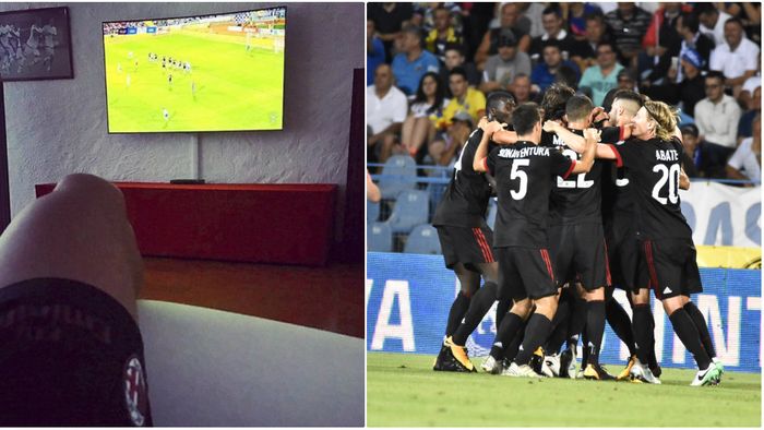 Reacția lui Bonucci, din fața televizorului, după meciul de la Severin: "Sunteți geniali! Acum, haideți cu toții..."
