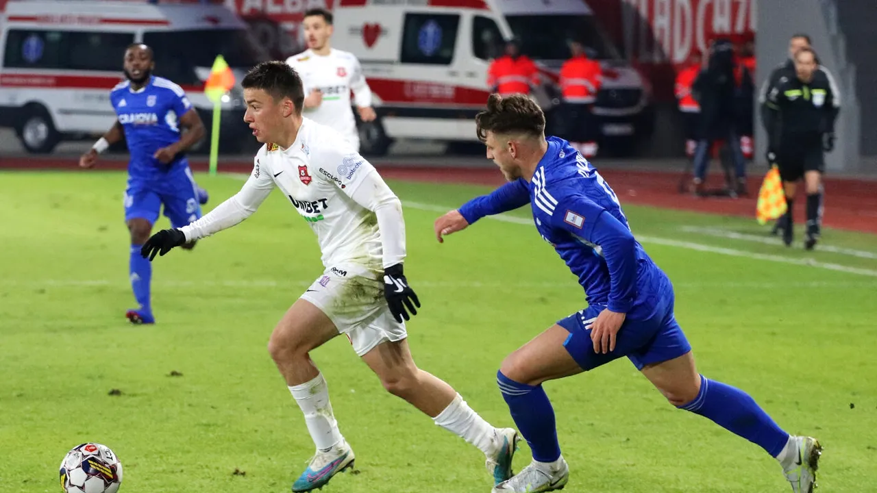 Hermannstadt - FC U Craiova 0-0, în runda a 7-a din play-out-ul Superligii | Oltenii au ratat șansa de a se apropia de liderul Petrolul