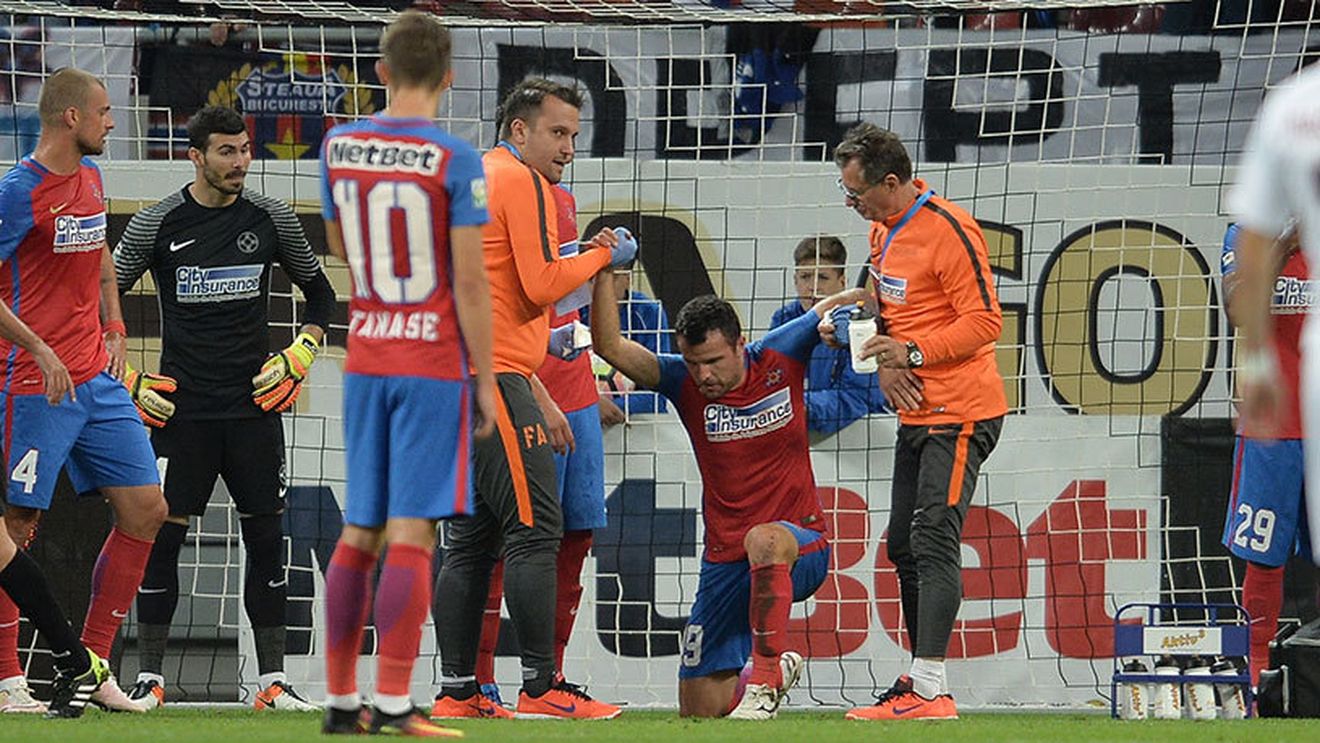 Un jucător de la Steaua trece prin momente dificile după ce s-a accidentat: "O lună va mânca cu paiul! Nici la box nu prea se întâmplă așa ceva"