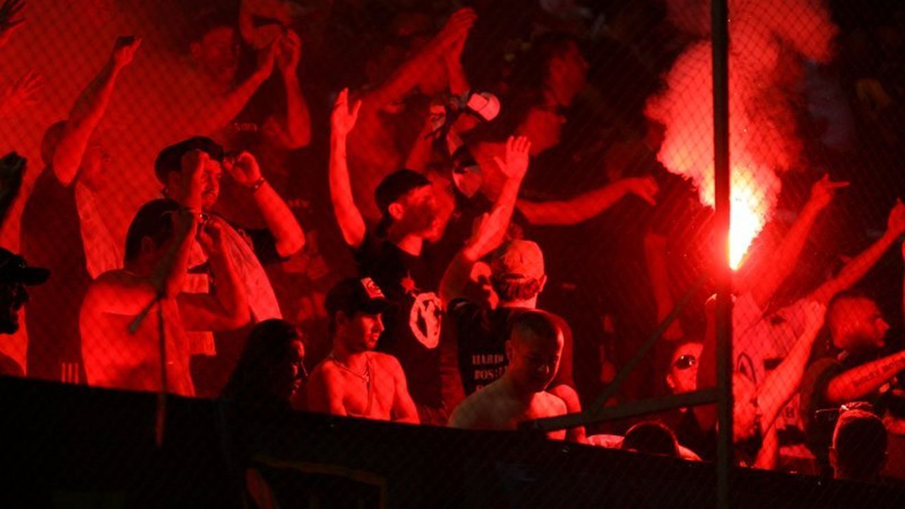 Incidente în rândul suporterilor naționalei!** Rapidiștii și dinamoviștii s-au luat la bătaie! VEZI motivul