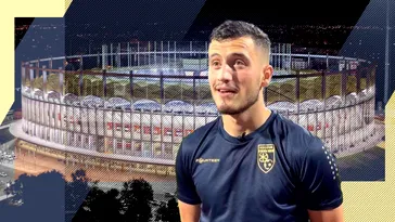 Kosovarul care e pe cai mari în Superliga se teme de două vedete ale lui Mircea Lucescu înaintea meciului cu România, dar anunță: „Toată țara este unită pentru trei puncte”. Ce zice despre atmosfera din tribune. EXCLUSIV