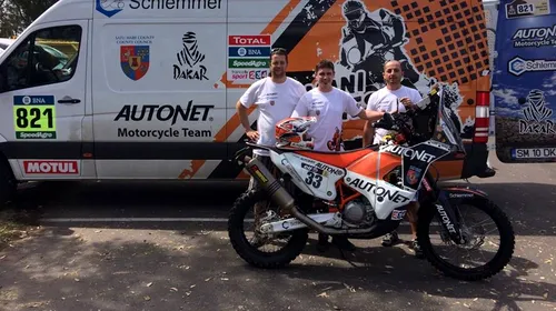 Emanuel Gyenes, locul 11 în etapa de vineri a Raliului Dakar, la clasa moto