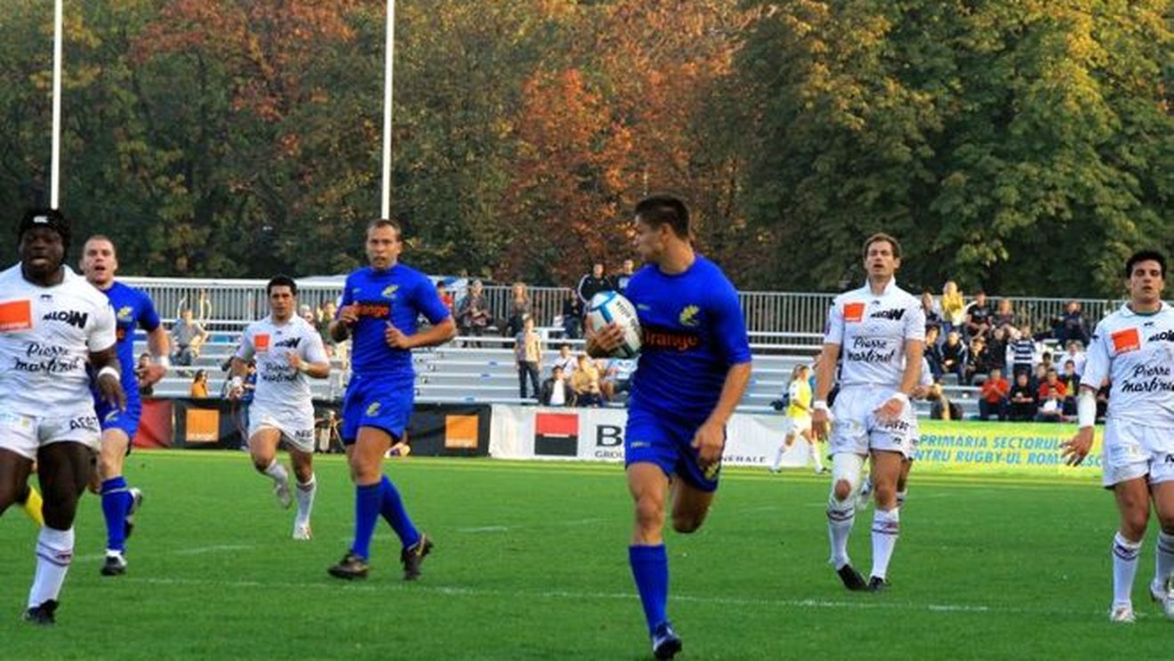 "Stejarii București", învinși la limită de Bourgoin