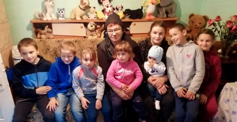 11 copii din Iași, primul Crăciun fără tatăl lor! Micuții au mare nevoie de ajutor