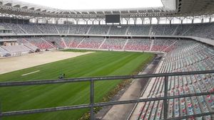 Se lucrează intens la noul stadion „Steaua”! Cum arată arena din Ghencea cu o lună înainte să fie finalizată | FOTO EXCLUSIV
