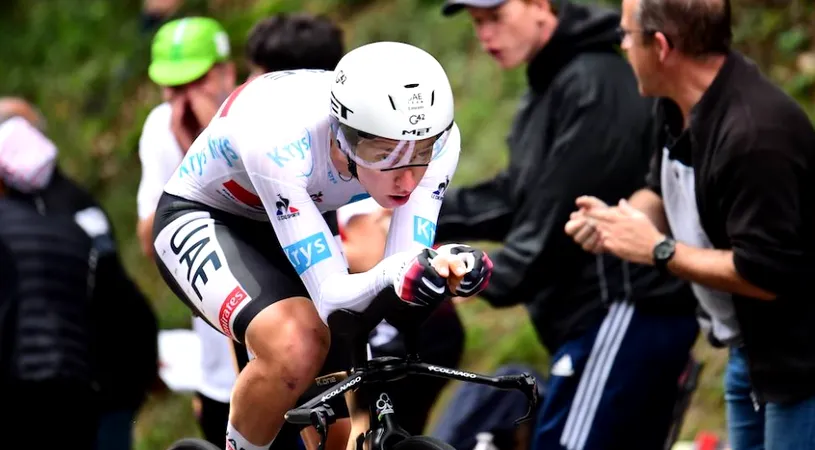 Avem marele favorit la câștigarea Turului Franței 2021: Tadej Pogacar! Slovenul și-a spulberat adversarii în contratimpul individual din etapa a 5-a