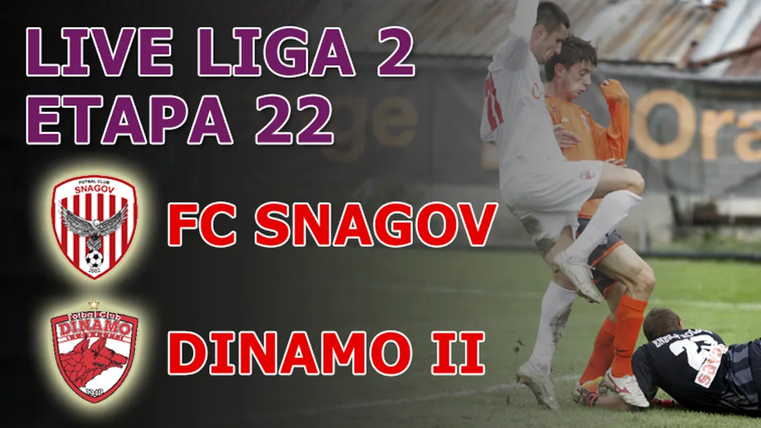 Punctul lui Bucă!** FC Snagov - Dinamo II 1-1