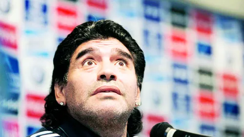 Maradona va fi audiat de FIFA duminică