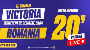 (P) România poate câștiga pentru tine încă din minutul 20! la Mozzart Bet