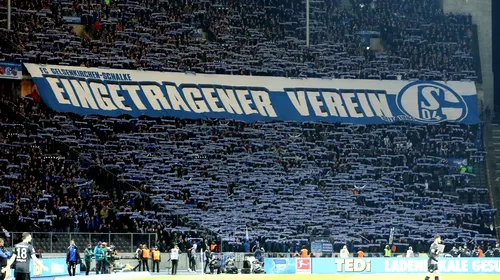 Schalke 04, amendată pentru rasism! Gestul oribil făcut de fani în timpul partidei cu Hertha Berlin