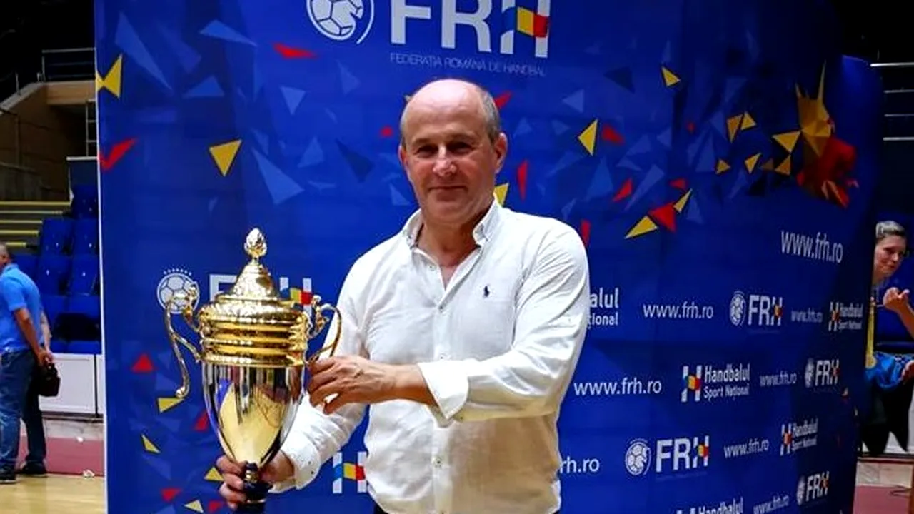 Florin Verigeanu a câștigat Supercupa la fotbal și la handbal: 