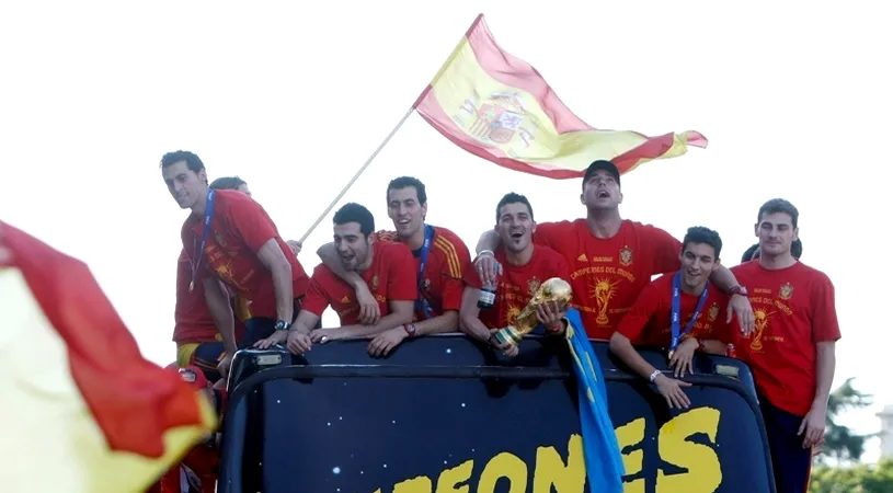 Campioana mondială Spania va primi Premiul Prințul de Asturia pentru Sport în 2010