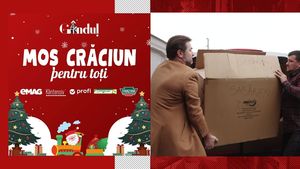 Gândul Media Network, campanie umanitară - „Moș Crăciun pentru Toți”: „IUBIREA și BUNĂTATEA nu au rămas doar vorbe goale”. VIDEO EXCLUSIV