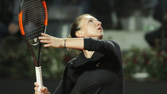 Prima reacție a Simonei Halep după victoria netă cu Garcia: "Cred că am jucat foarte bine". Corespondență din Roma
