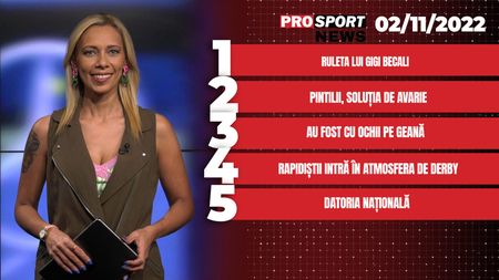 ProSport News | Mihai Pintilii, soluție de avarie la FCSB! Rapidiștii intră în atmosfera de derby. Cele mai importante știri ale zilei | VIDEO