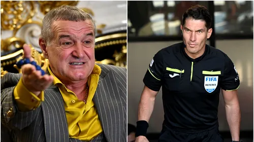 „Să-i fie rușine lui Kovacs! Ăla a făcut pe el de frică”. Gigi Becali a ieșit la atac și l-a desființat pe arbitrul din camera VAR