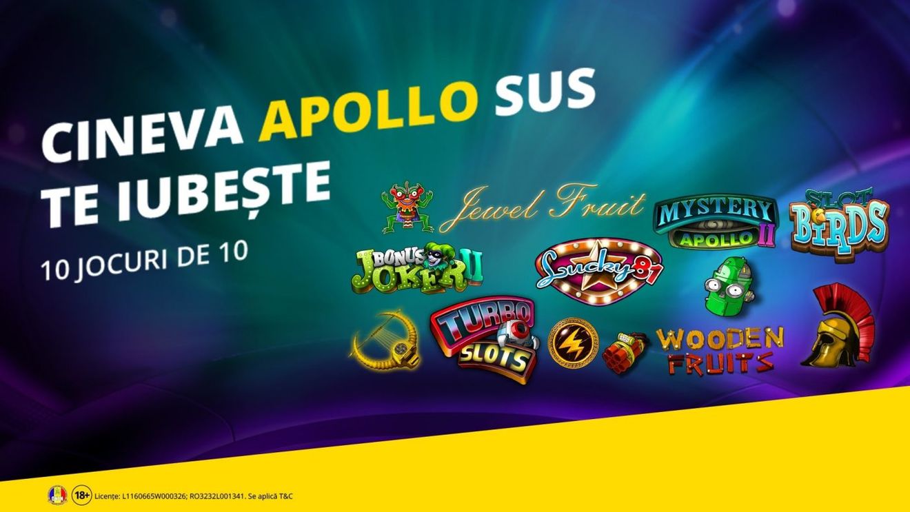 Te joci și înveți lucruri inedite: Apollo a "lansat" sloturi noi la Fortuna, cu povești fantastice și mistere care-ți aduc câștiguri