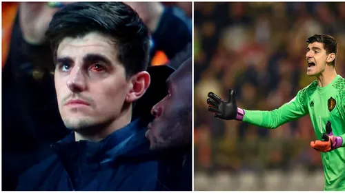 Mesajul lui Courtois pentru fani după ce această imagine a apărut pe net. Starul lui Chelsea a fost titular în Belgia – Estonia 8-1