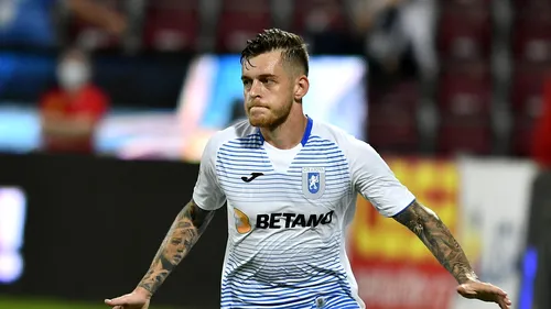 Gol de milioane înscris de Alexandru Cicâldău în meciul cu FC Voluntari! Cum a uimit jucătorul Universității Craiova | FOTO