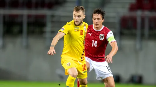 Cine transmite la TV meciul România – Austria din Liga Națiunilor | „Tricolorii” vor să repete surpriza din partida tur