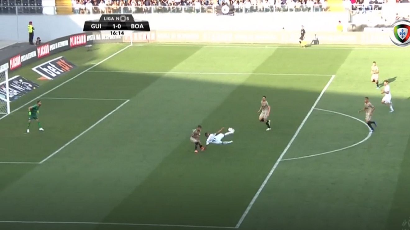 De aici vine pericolul pentru FCSB. VIDEO | Brazilianul Davidson a reușit un gol superb pentru Guimaraes, dar portughezii au pierdut dramatic două puncte cu Boavista