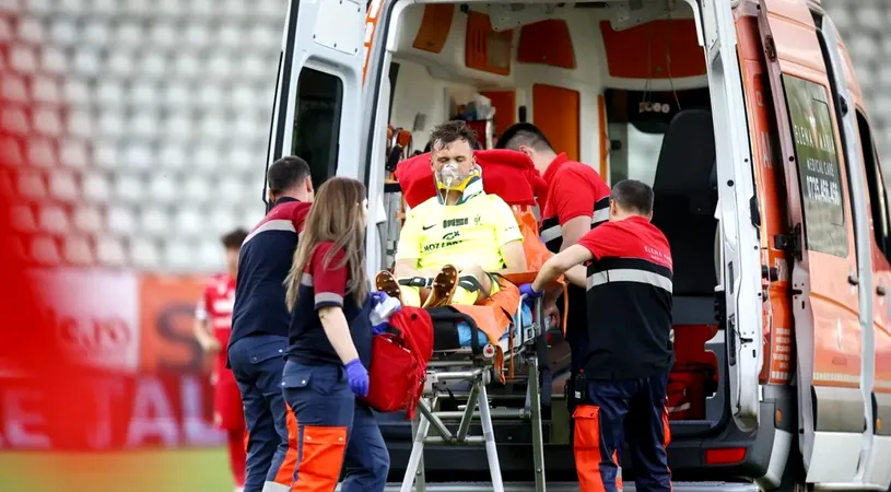 Homawoo, devastat după ce l-a băgat în spital pe Luca Mihai. A fost ultimul om care a ieșit din stadion. Ce spune coordonatorul echipajului de ambulanță care a intervenit. „Am intrat fără acordul arbitrului, a fost ca un upercut la box”. EXCLUSIV