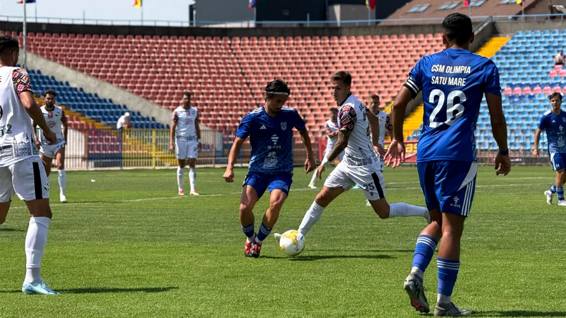CSM Olimpia Satu Mare a învins-o la Oradea pe FC Bihor, într-un test cu două săptămâni înainte de meciul direct din Liga 2. Lui Erik Lincar nu i-a plăcut nimic din ce a văzut