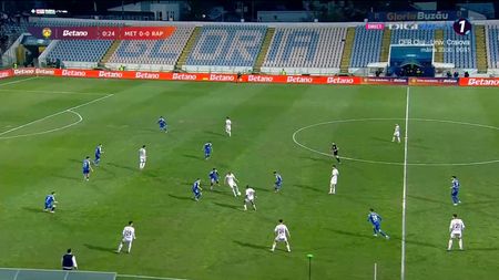 Metalul Buzău – Rapid București 0-3 și ACSM Reșița – AFC Hermannstadt 0-4, în sferturile de finală ale Cupei României. Joi are loc ultimul meci, CFR Cluj – Universitatea Craiova