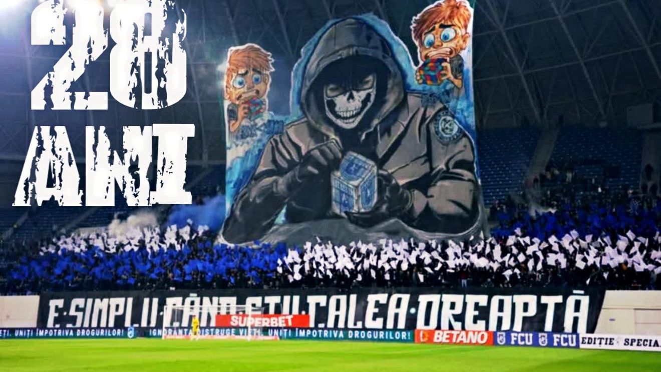 Peluza Sud 97 împlinește 28 de ani. Mesajul postat de brigăzile Boys Craiova, Sud Autentic București, Puștanii Purisani, Viitorul e aici și Sud Slatina: „Am rămas uniți când alții s-au pierdut!”