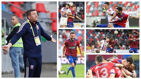Steaua a învins SC Oțelul utilizând tactica gălățenilor. Daniel Oprița: ”Am încercat să câștig și eu cu armele lor.” Antrenorul, îngrozit de ce a făcut Jandarmeria cu suporterii