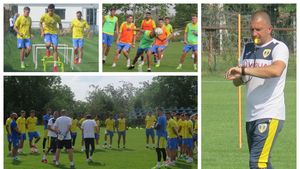 Petrolul a efectuat primul antrenament cu toți jucătorii. FOTO și VIDEO de la prima ședință și reacțiile lui Bărboianu și Arnăutu