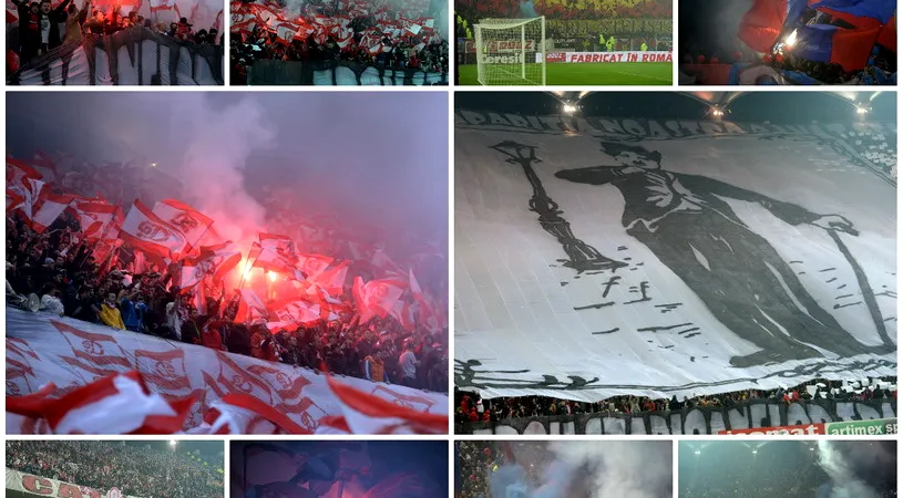FOTO&VIDEO | Spectacol în tribune la Steaua - Dinamo: 