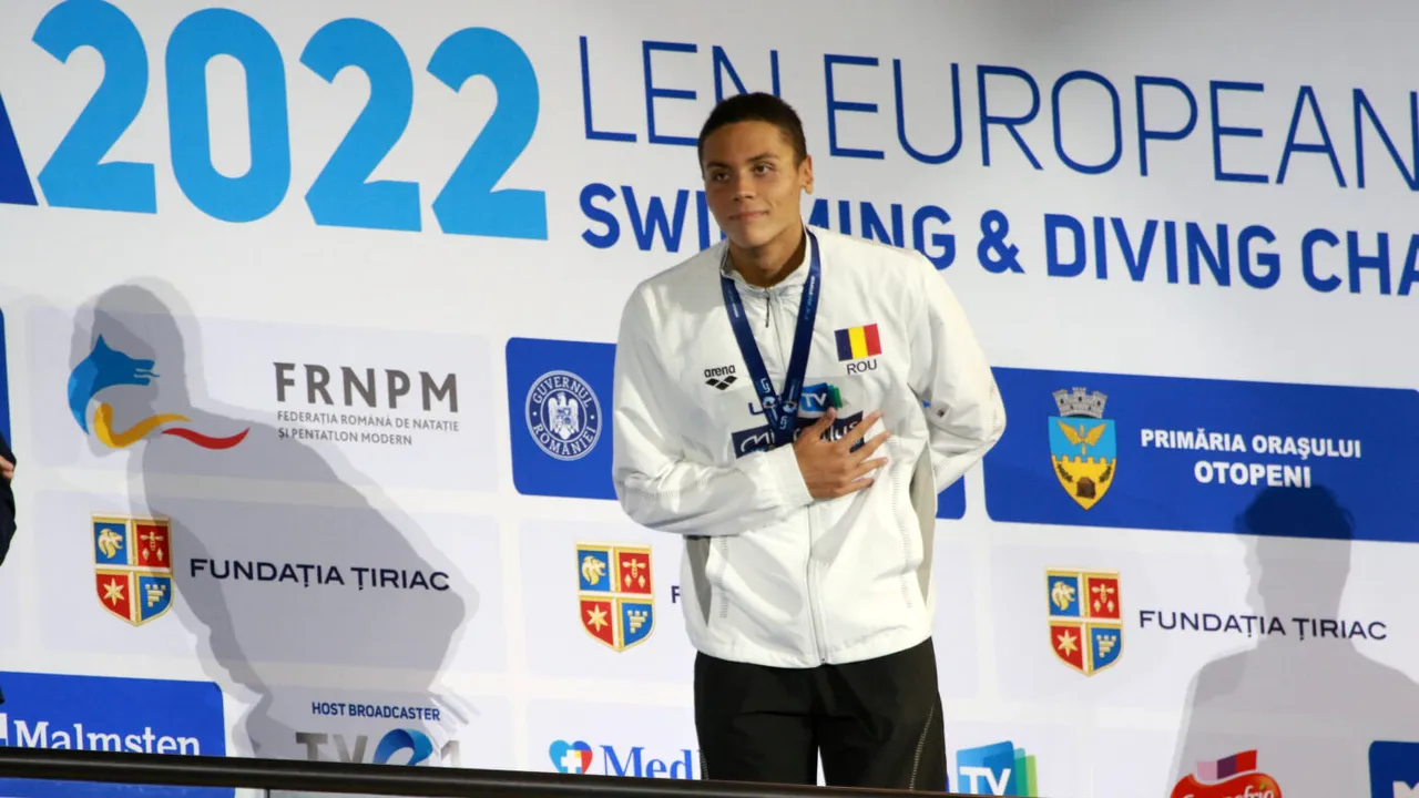 David Popovici, elogiat în presa din Spania! Mundo Deportivo la picioarele celui mai rapid înotător de pe planetă: „«Șeful» de la Foro Italico”