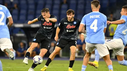 ADVERTORIAL | Napoli continuă cursa spre titlul din Serie A. Cota de peste 18.00 cu BetBuilder oferit de Betano