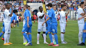 Brigadă din Croația la meciul Legia Varșovia - FC Botoșani