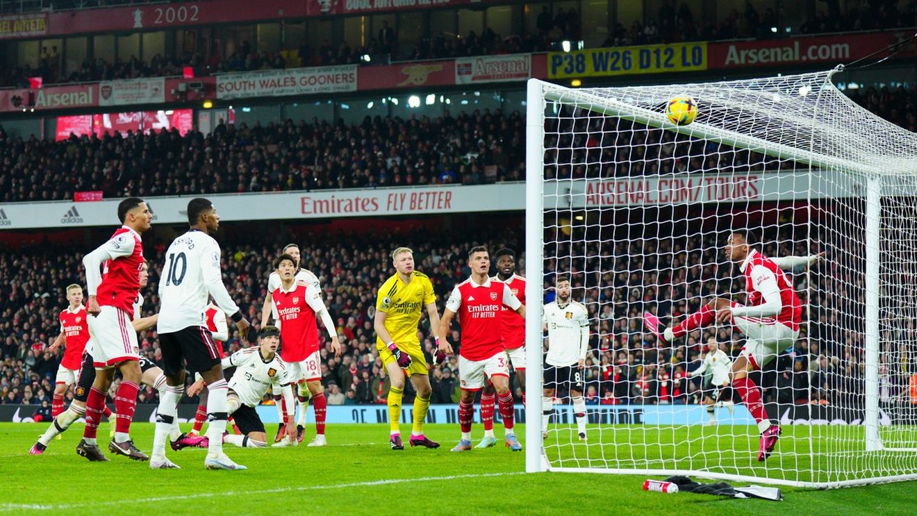 Victorie imensă pentru Arsenal! Liderul din Premier League a învins-o pe Manchester United într-o partidă cu 5 goluri